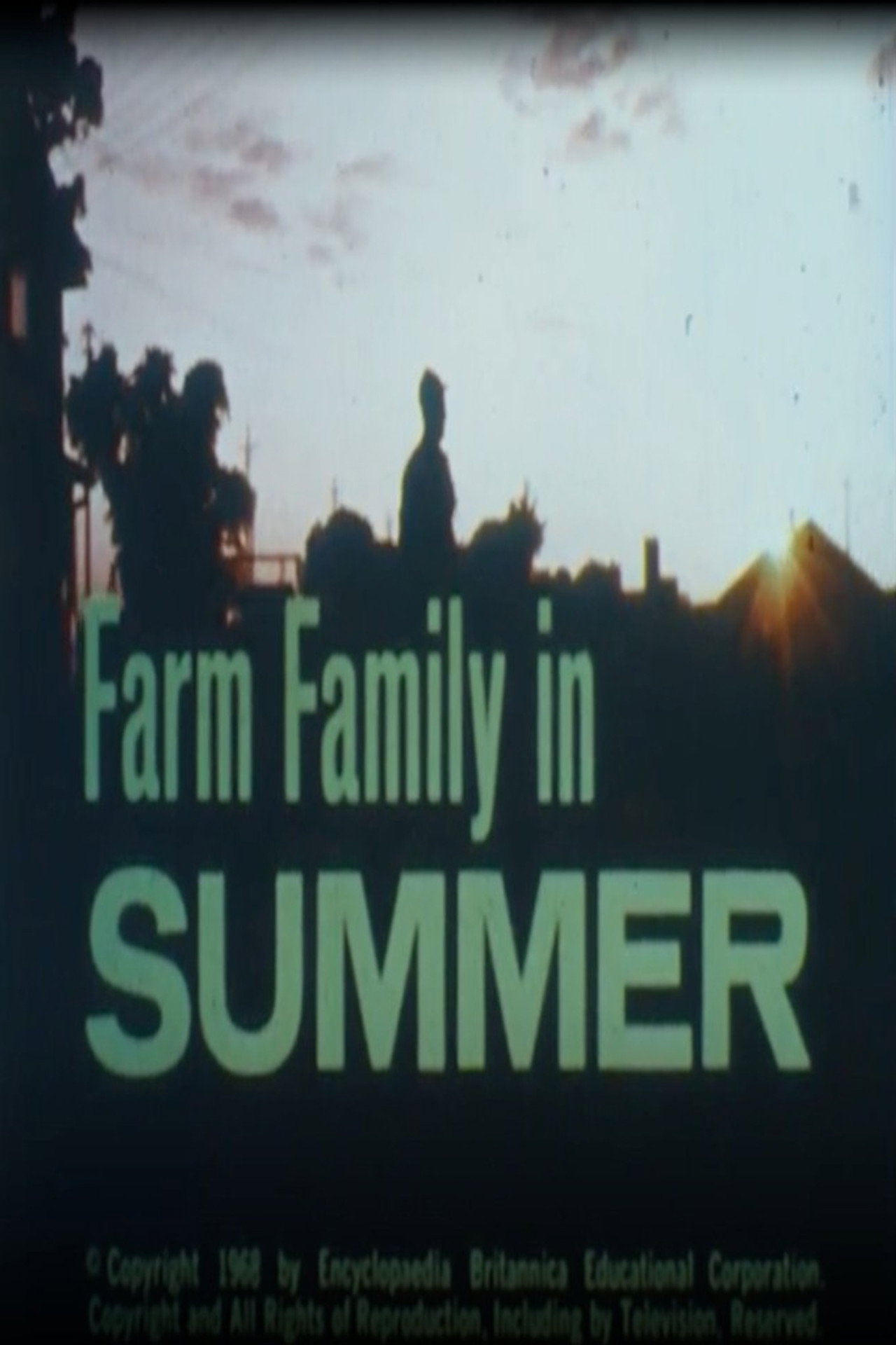 Farm Family in Summer filmaffisch