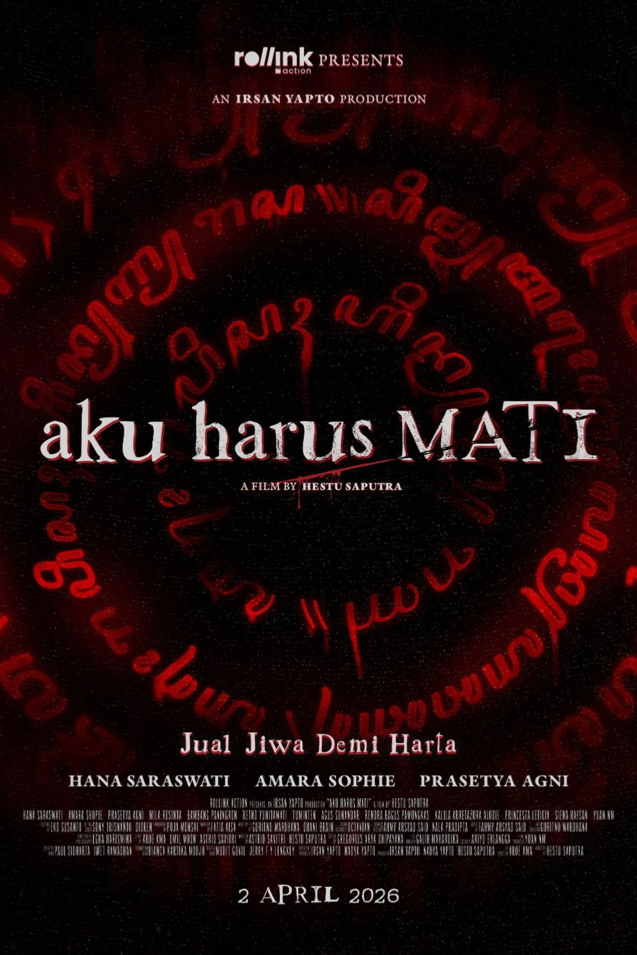 Aku Harus Mati Backdrop