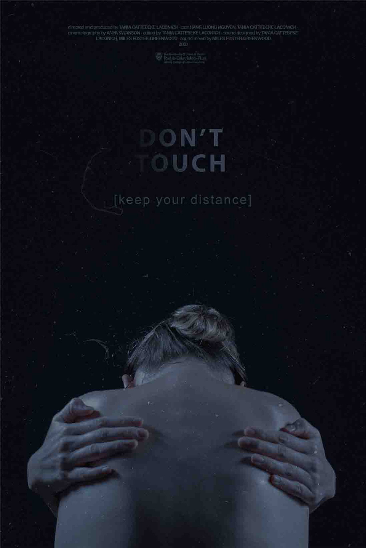 Don't touch filmaffisch