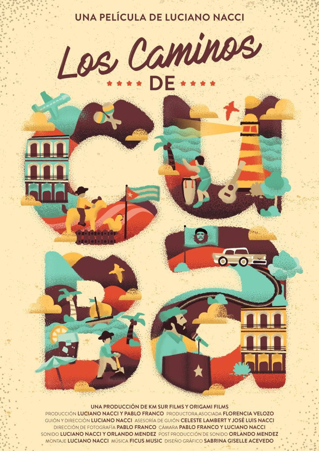 Los caminos de Cuba filmaffisch