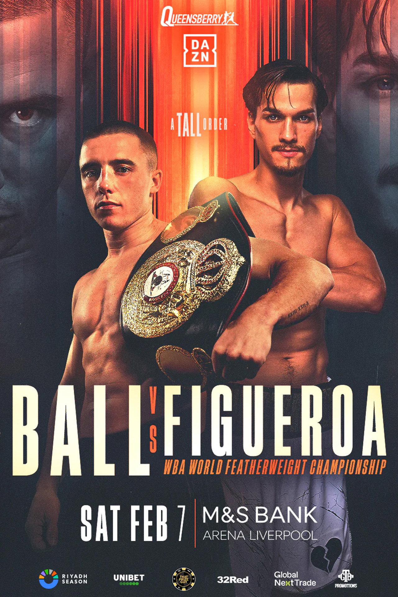Nick Ball vs. Brandon Figueroa filmaffisch