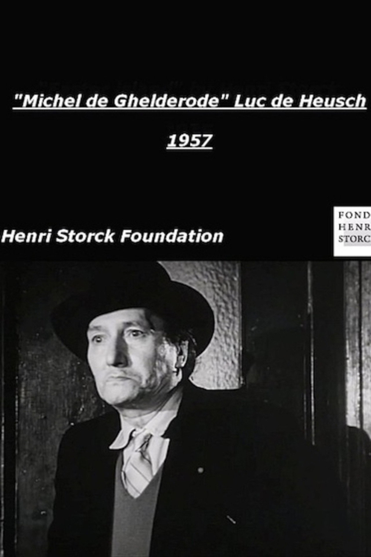 Michel de Ghelderode filmaffisch