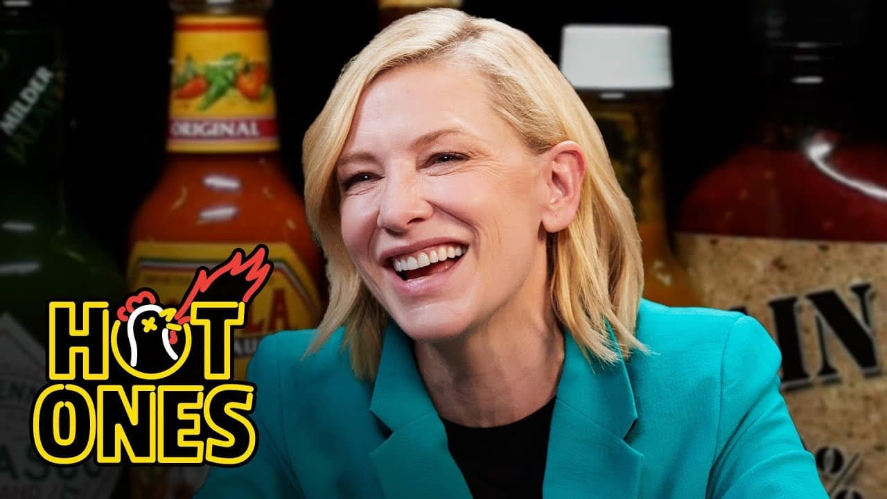 Hot Ones - Season 19 Episode 5 : Cate Blanchett Pretends No One's Watching While Eating Spicy Wings