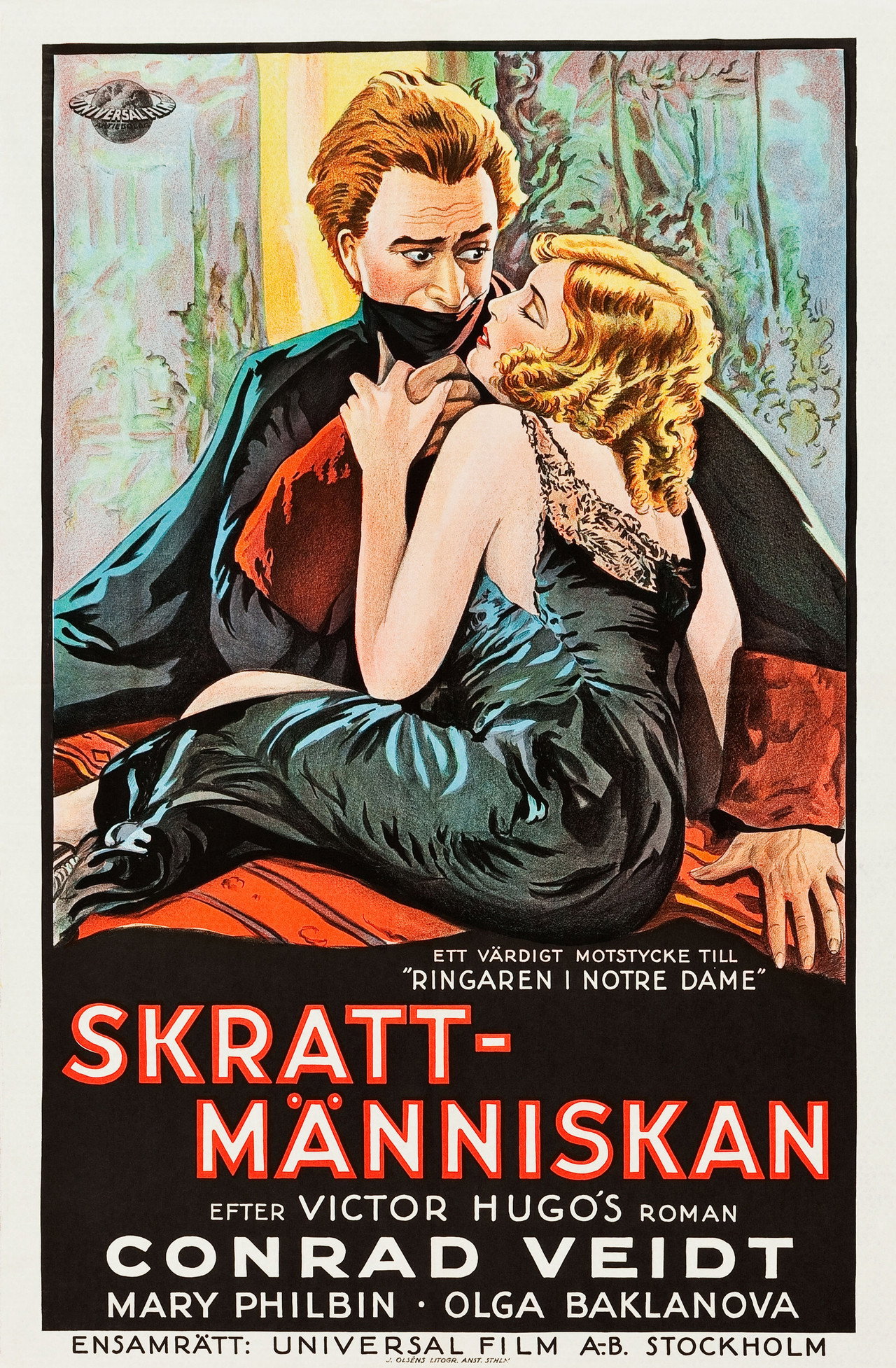 Skrattmänniskan filmaffisch