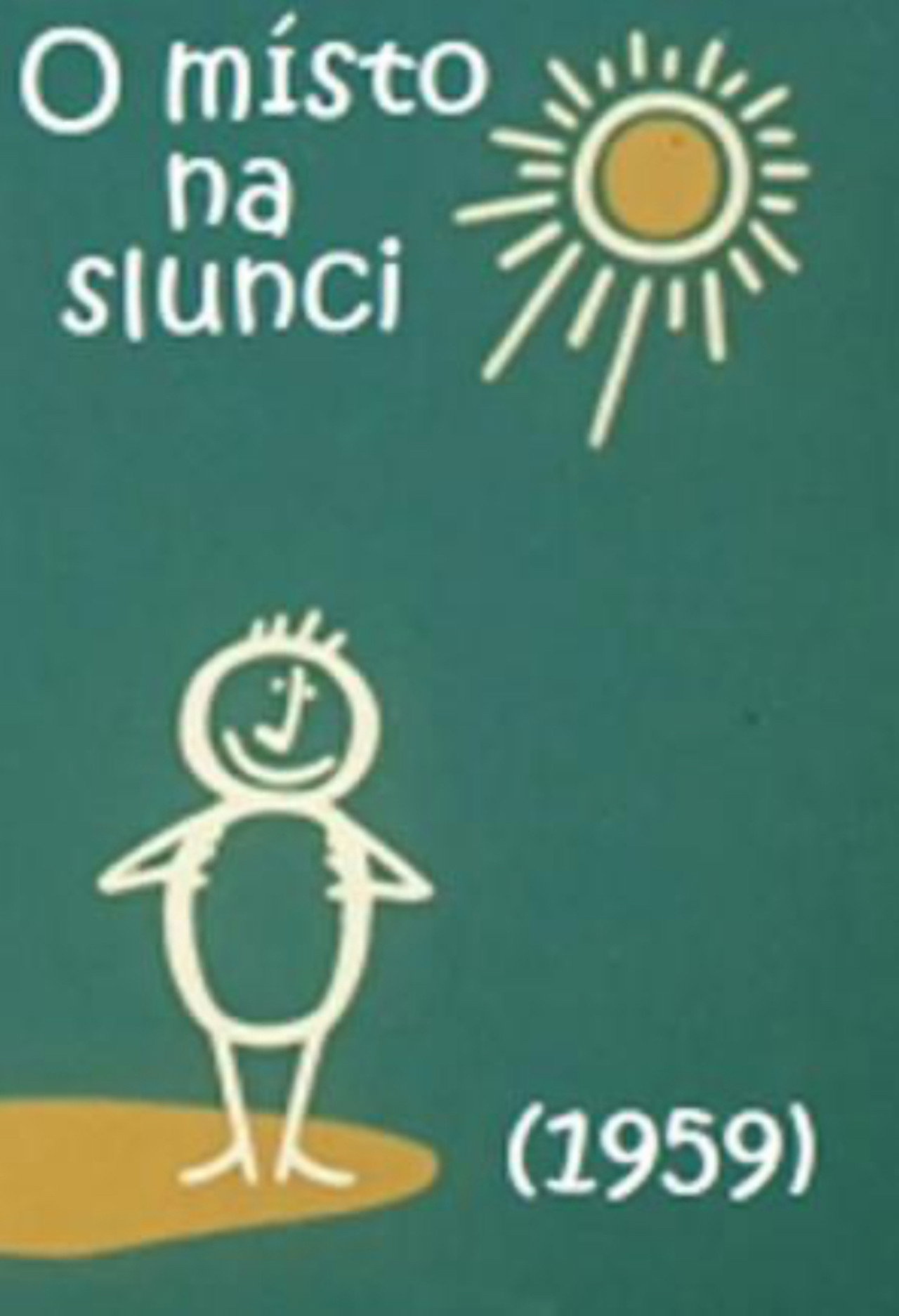 O místo na slunci... filmaffisch