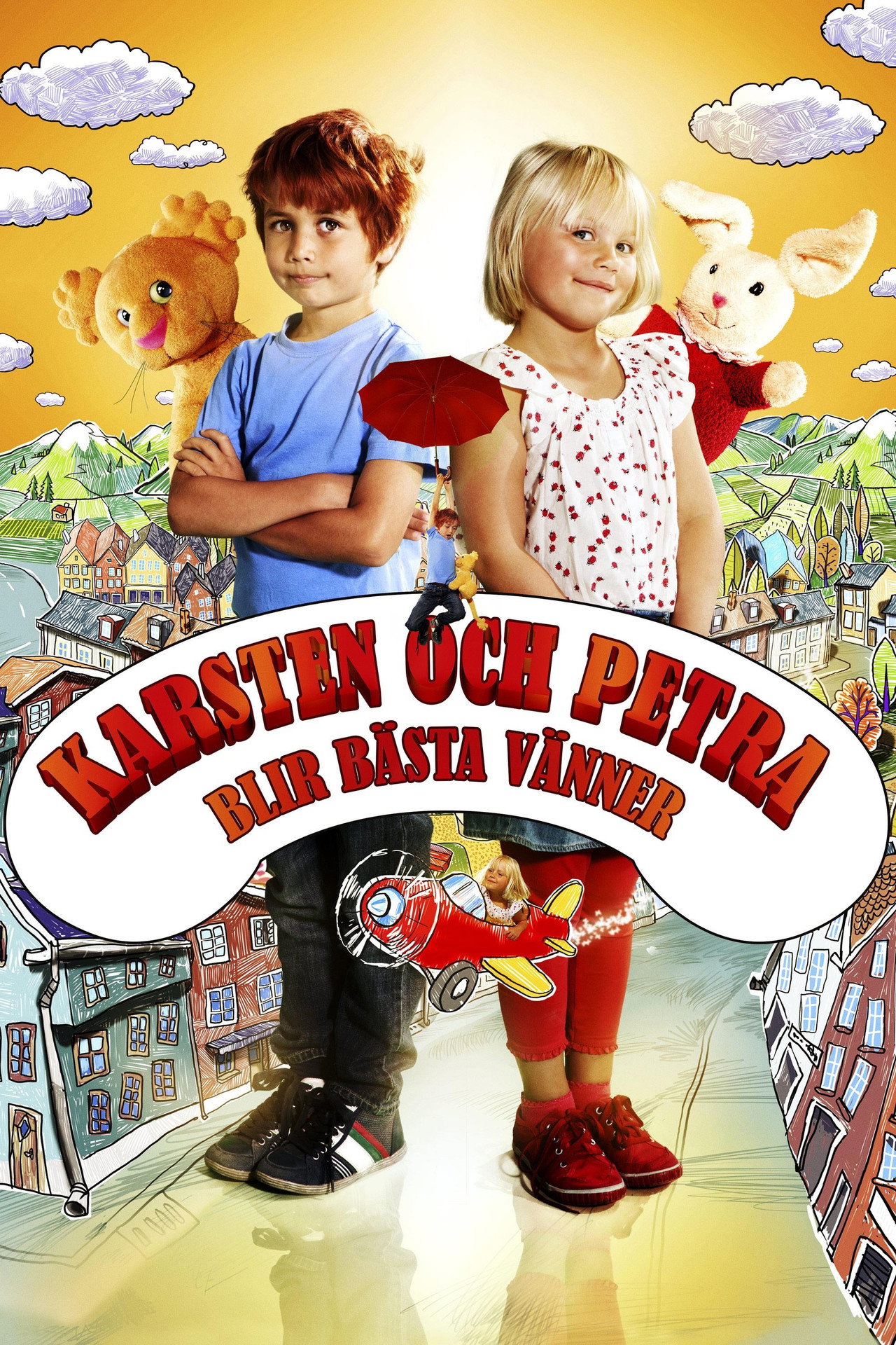 Karsten och Petra blir bästa vänner filmaffisch