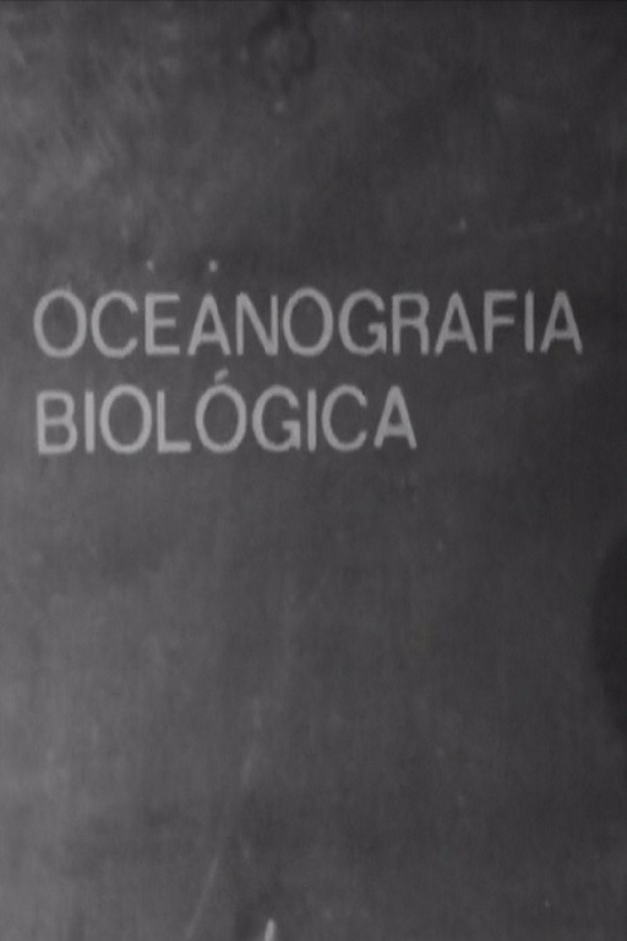 Oceanografia Biológica filmaffisch