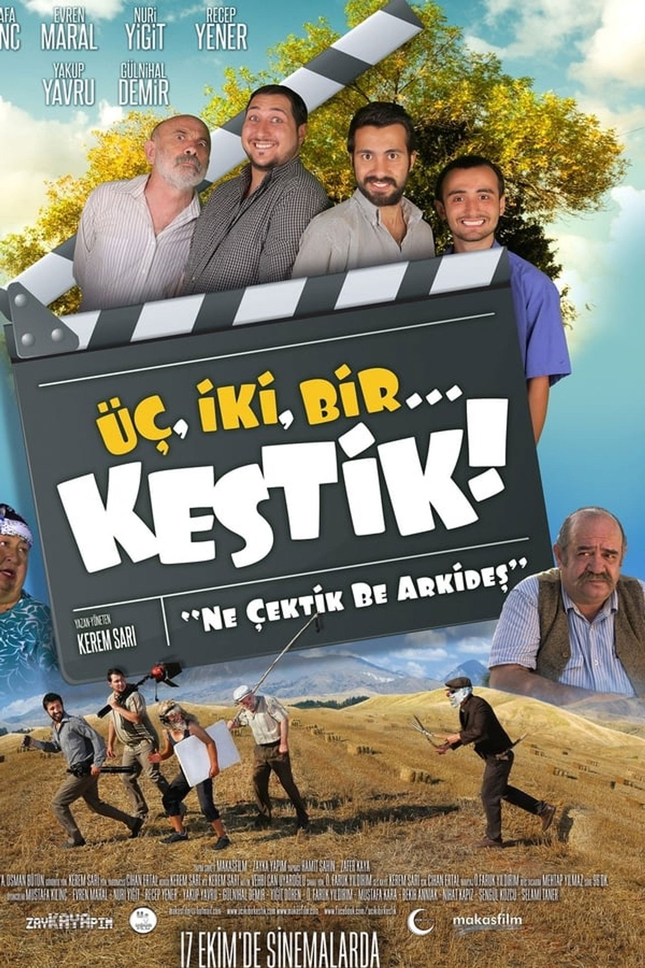 Üç, İki, Bir... Kestik! Backdrop