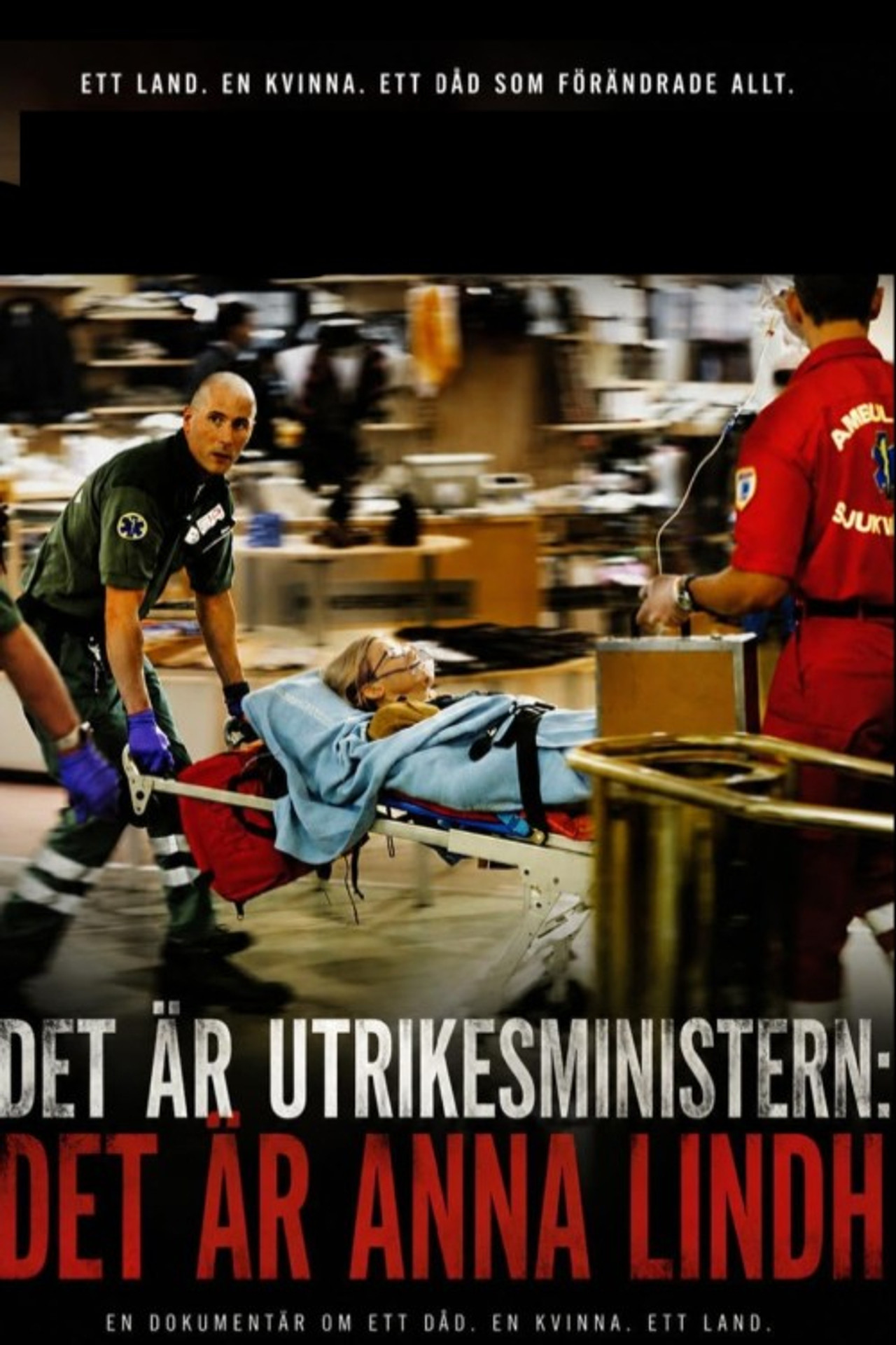 Det är utrikesministern: Det är Anna Lindh filmaffisch
