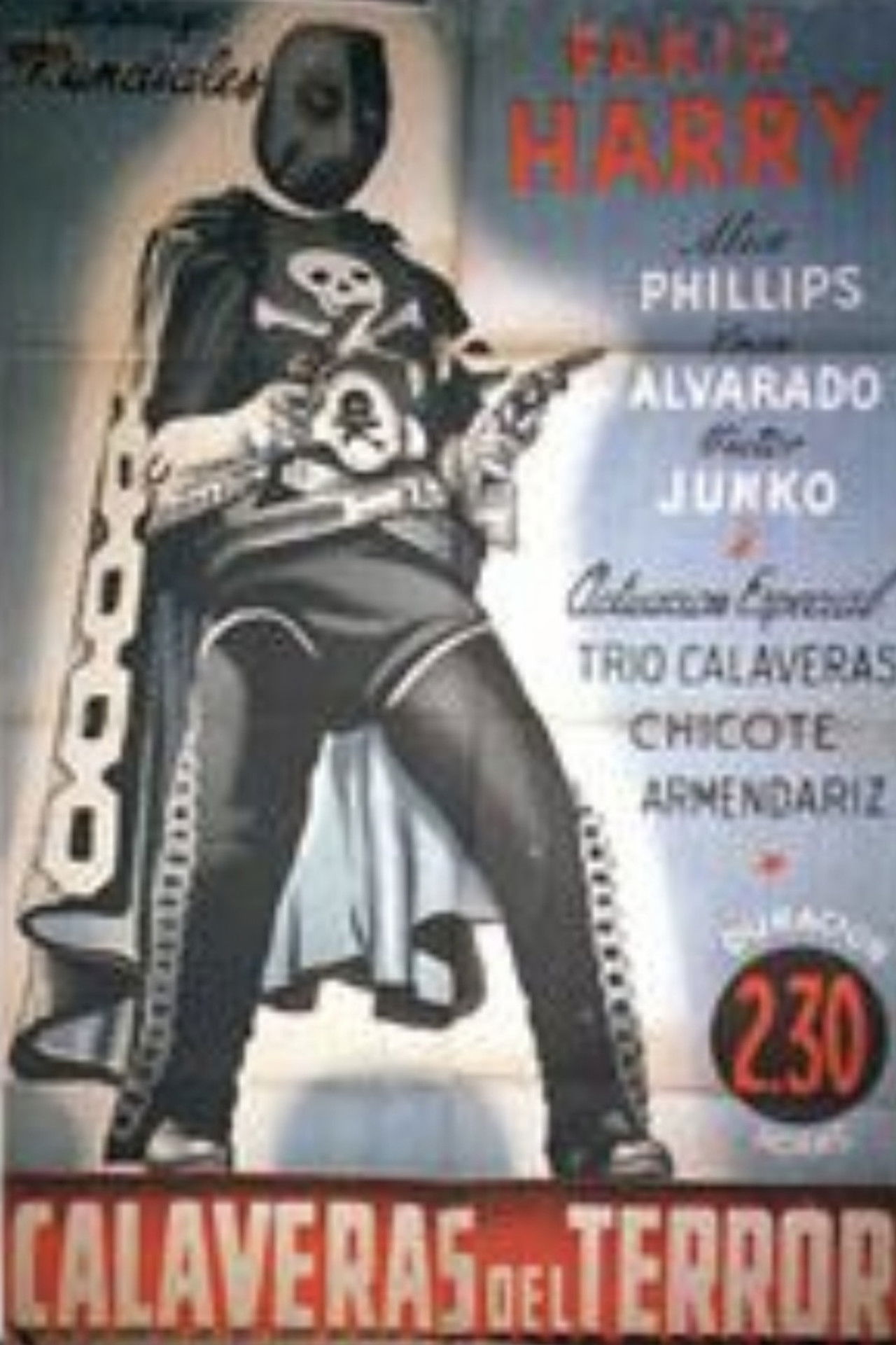 The Skulls of Terror Return Backdrop