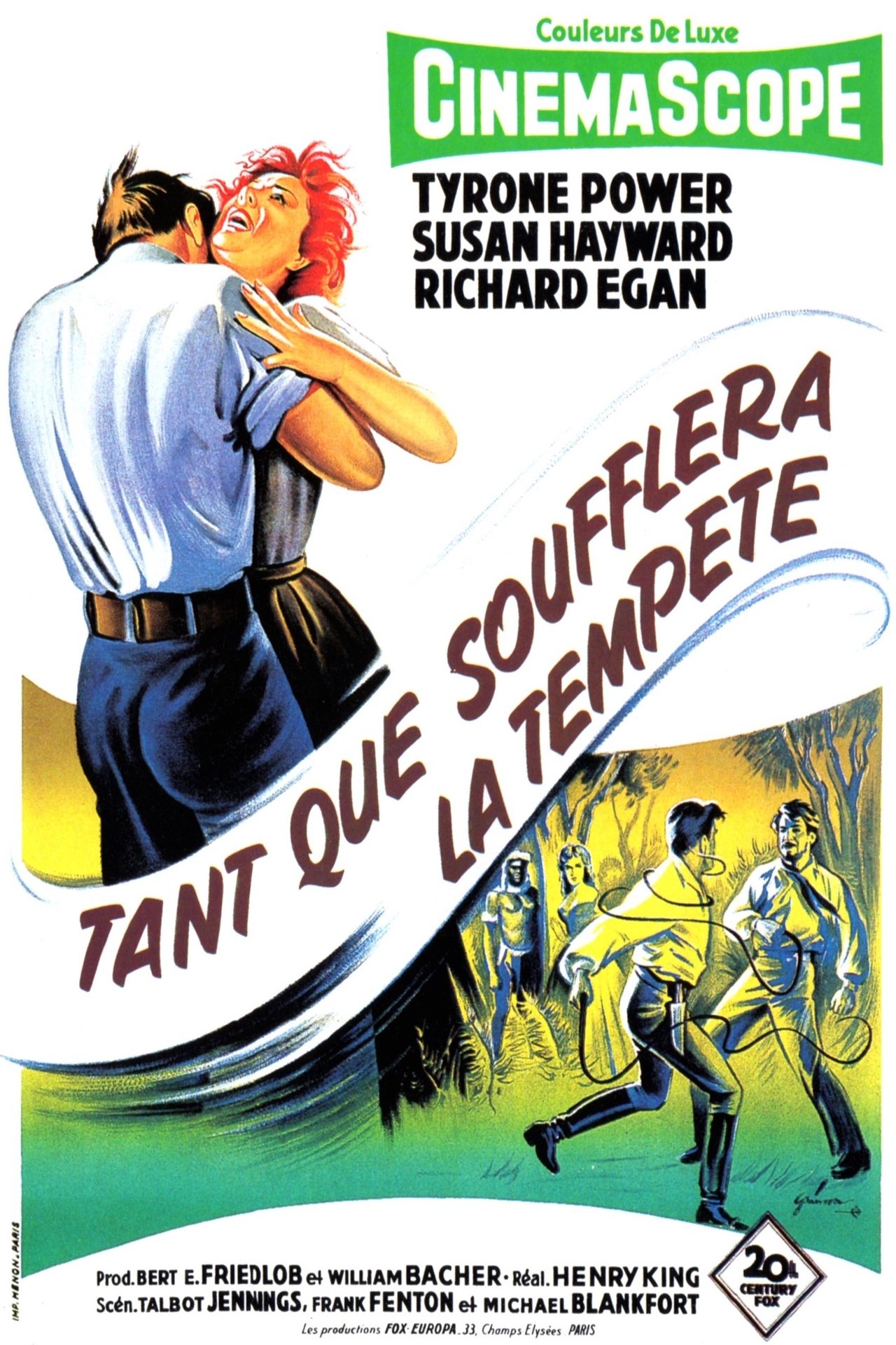 Tant que soufflera la tempête poster
