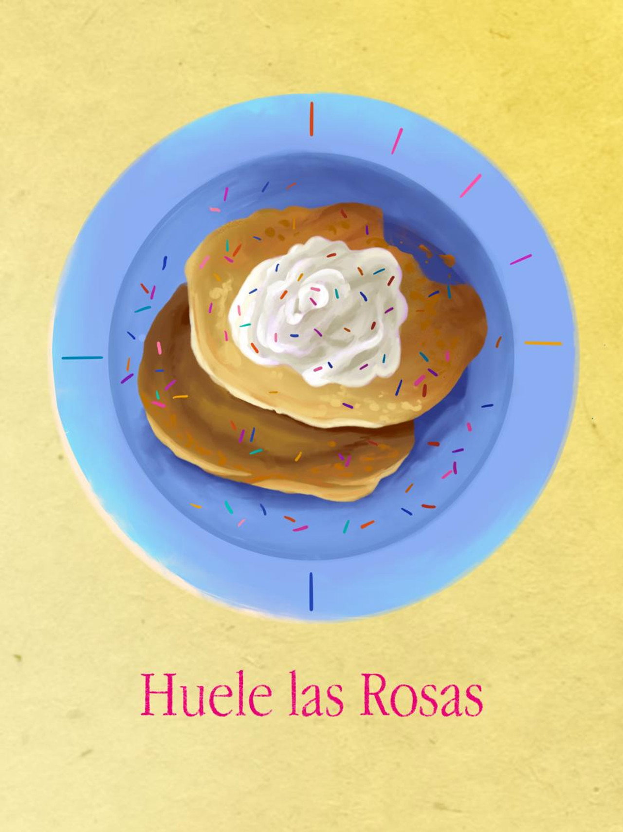 Huele las rosas Backdrop