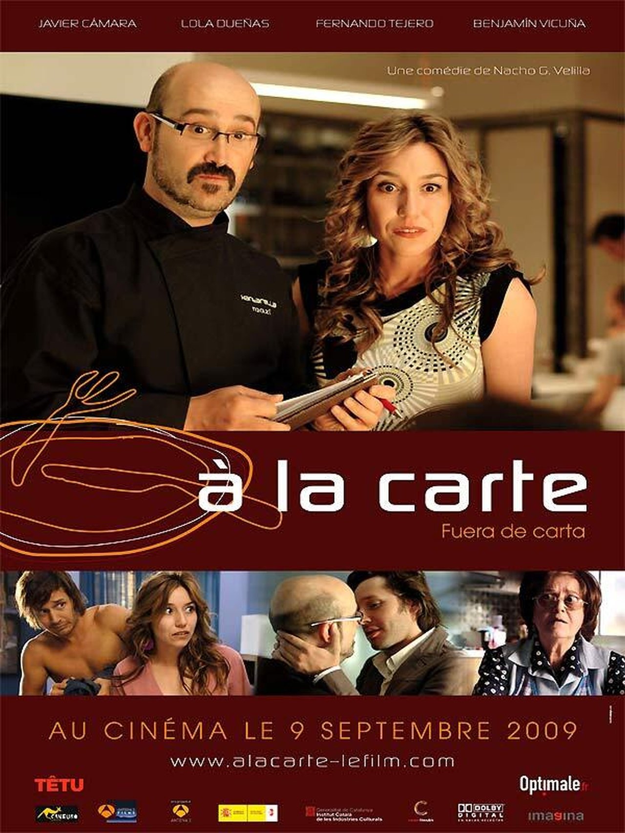 À la carte poster
