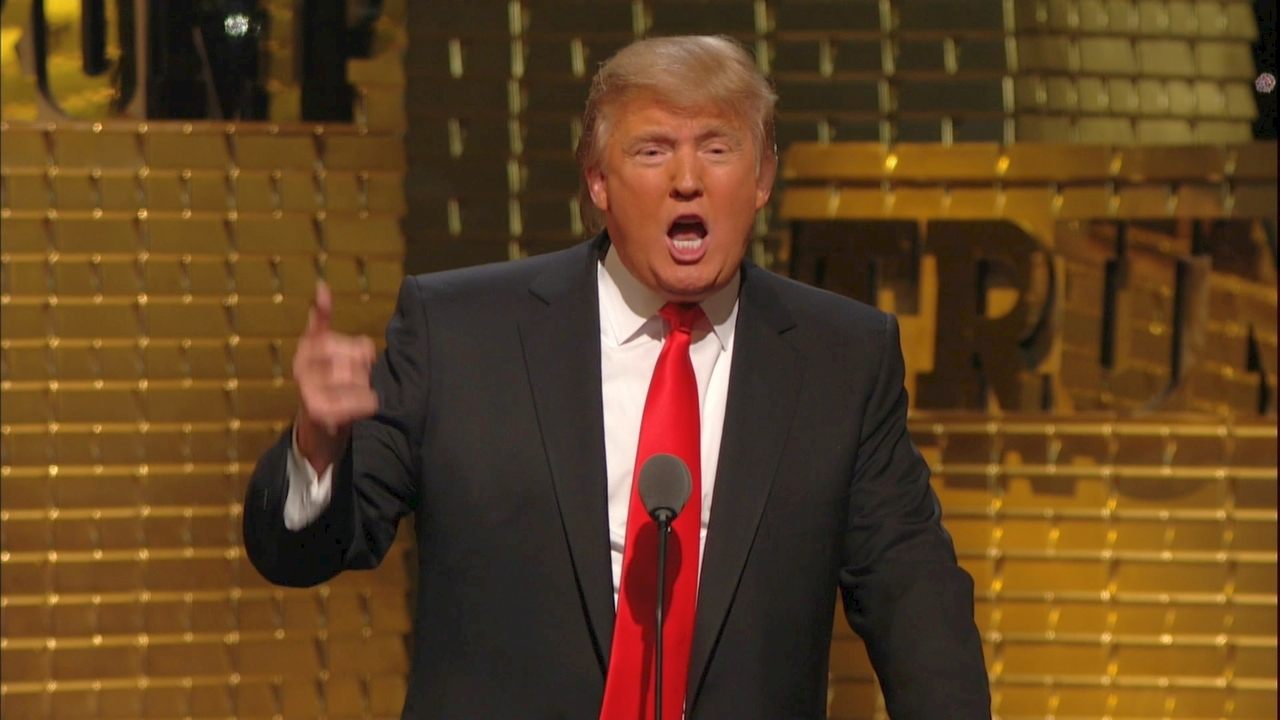 Scen från Comedy Central Roast of Donald Trump