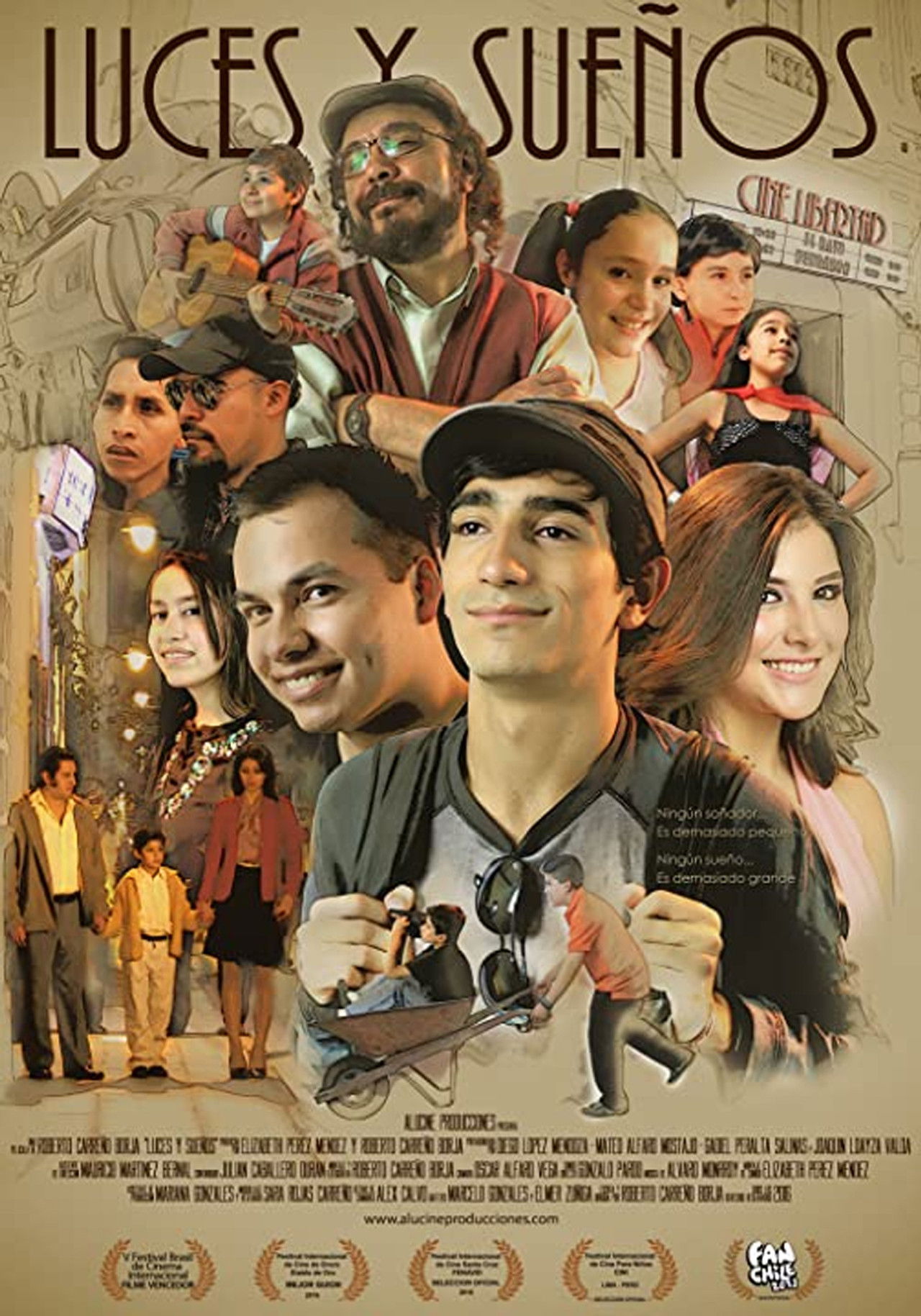 Luces y sueños Backdrop