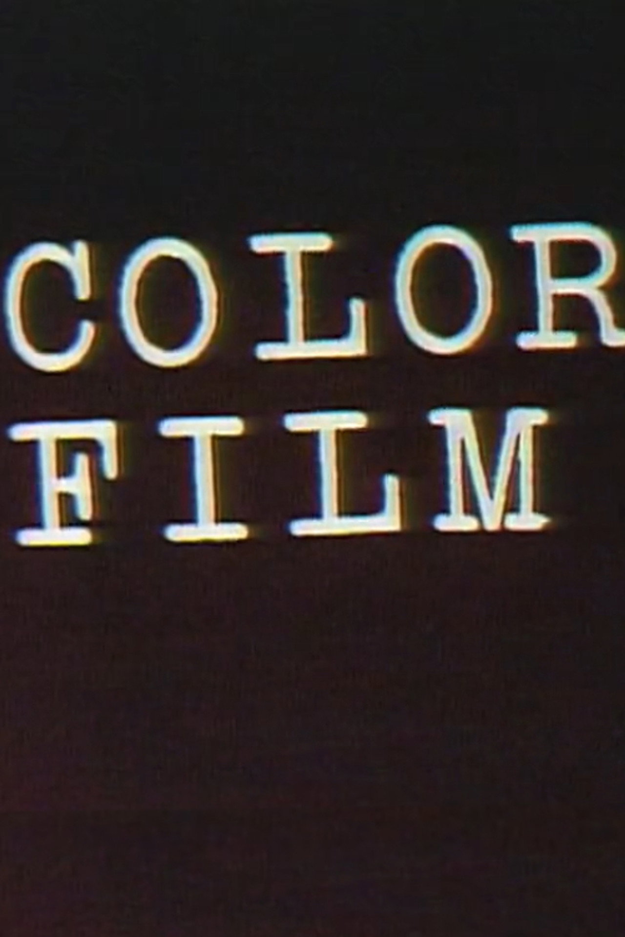 Color Film filmaffisch