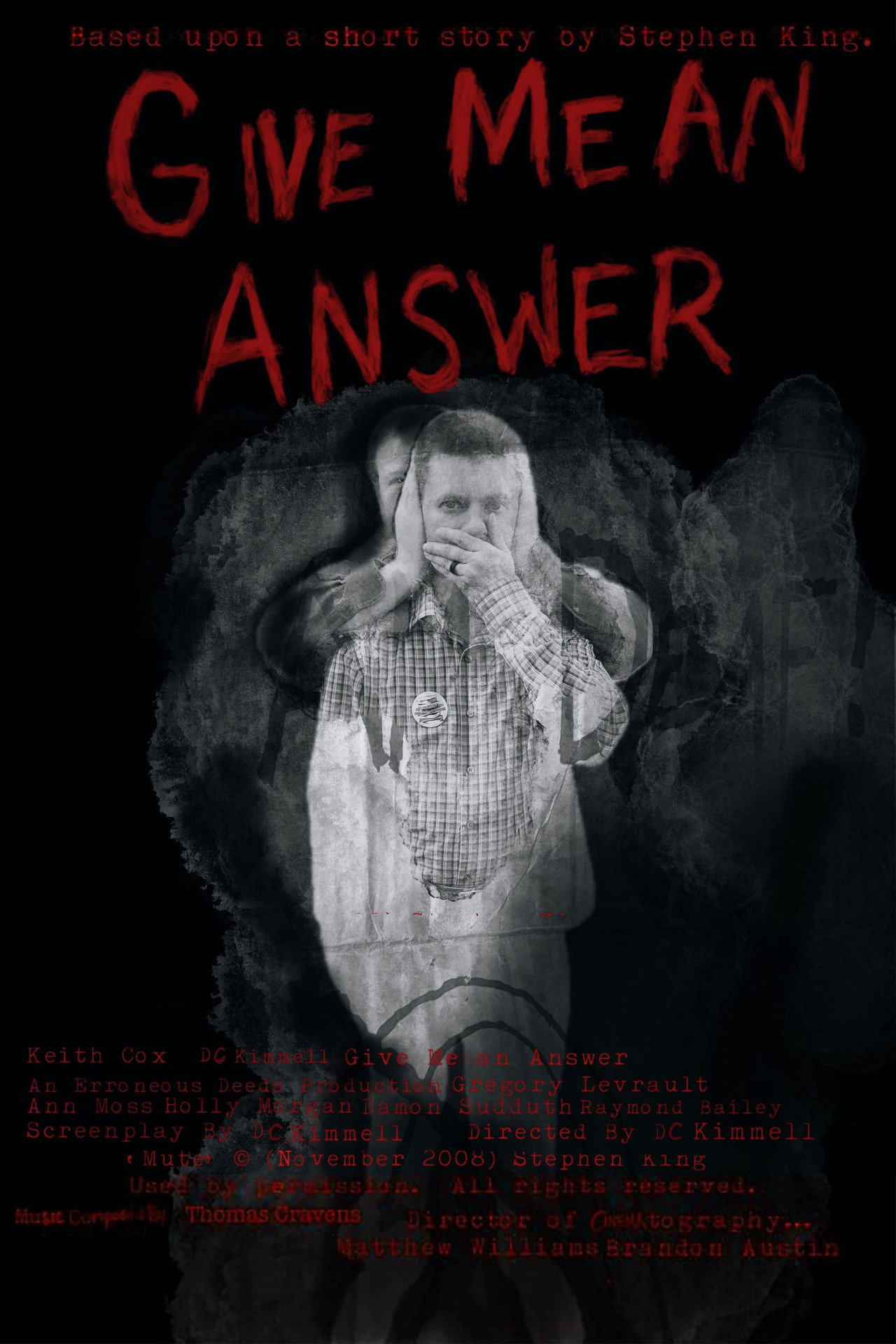 Give Me an Answer filmaffisch