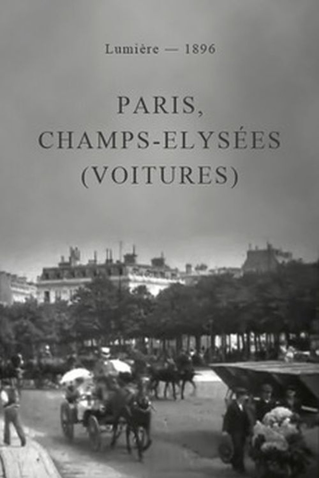 Paris, Champs-Elysées (voitures) (1896)