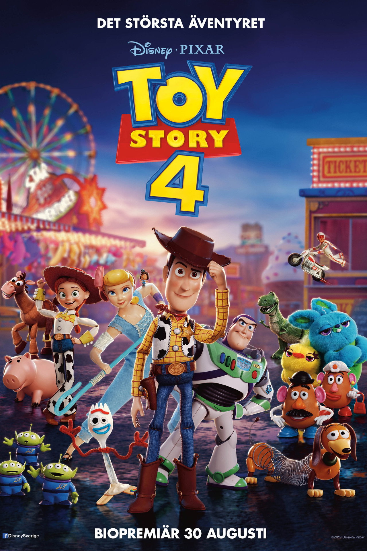 Toy Story 4 filmaffisch
