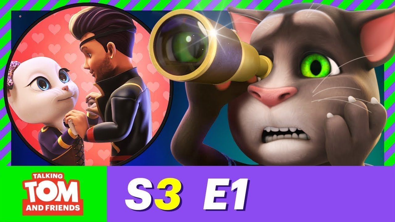 Talking Tom and Friends - Season 3 Episode 1 : Pirates of Love