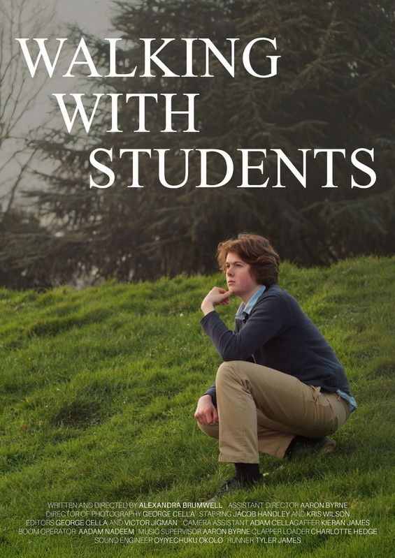 Walking with Students poster