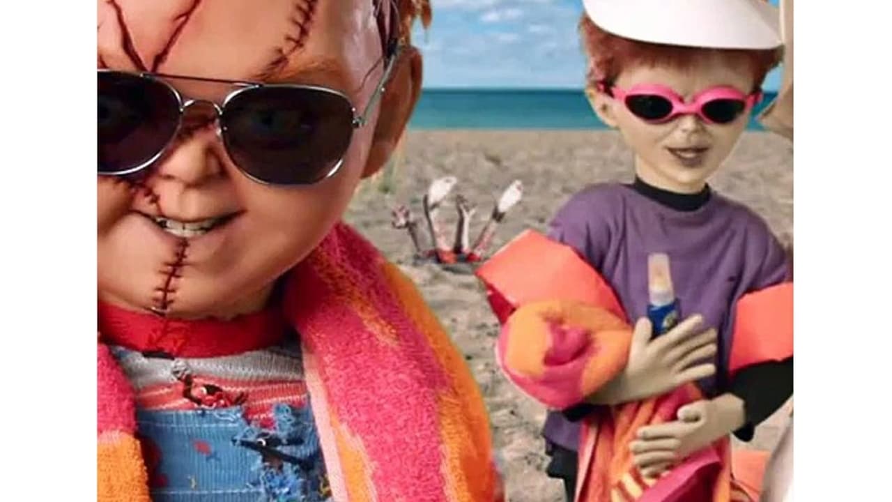 Scen från Chucky's Vacation Slides