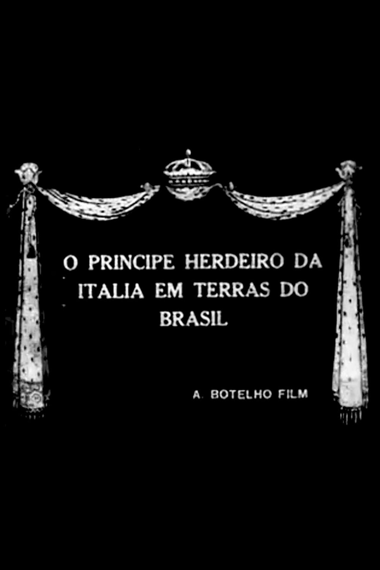 O Principe Herdeiro da Italia em Terras do Brasil filmaffisch