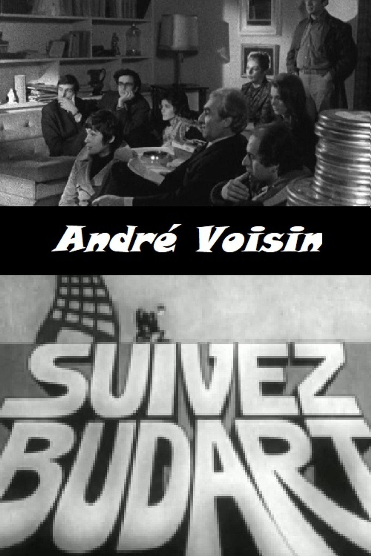 The title Suivez Budart can be translated to Albanian as Ndjekni Budart backdrop