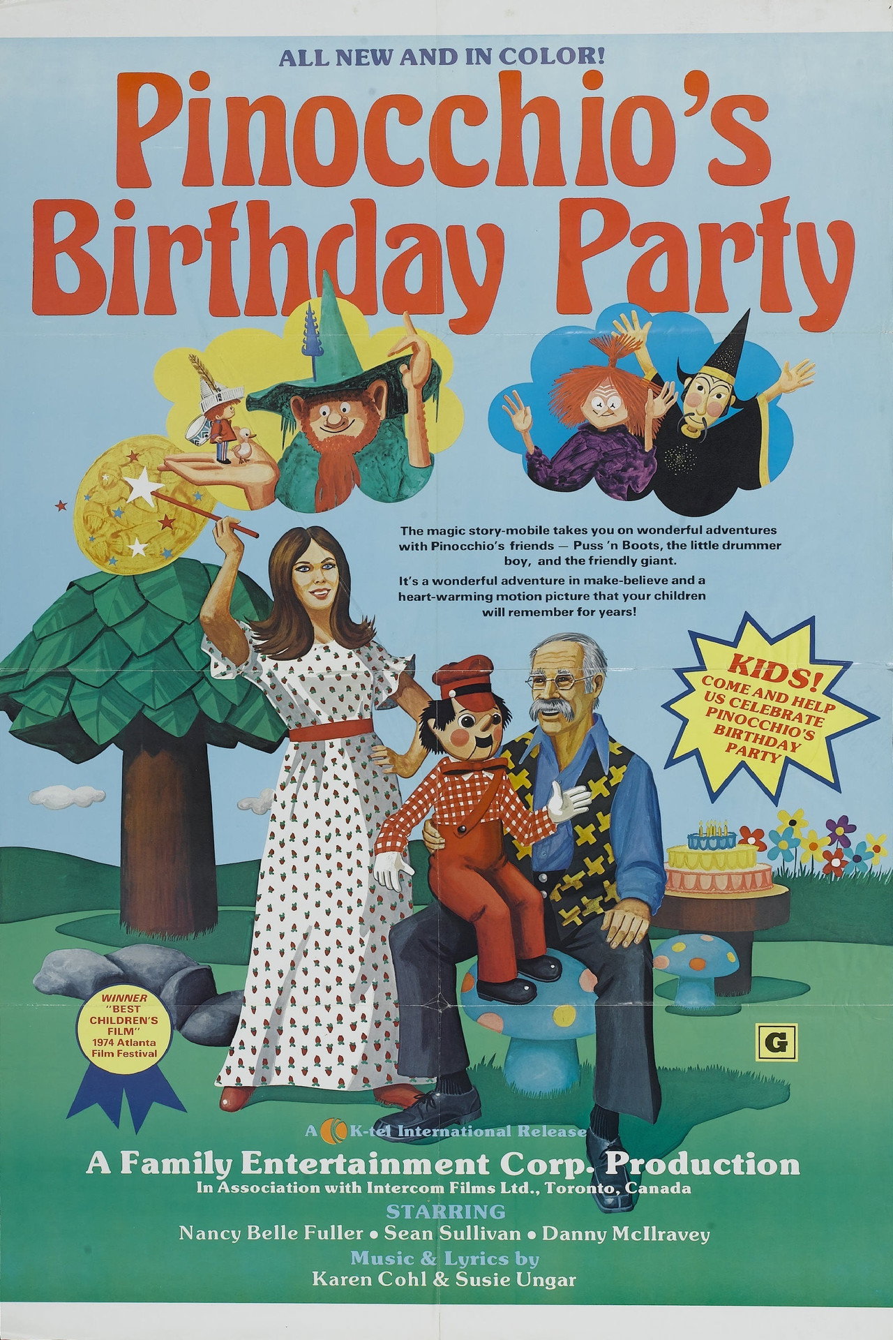 Pinocchio’s Birthday Party filmaffisch