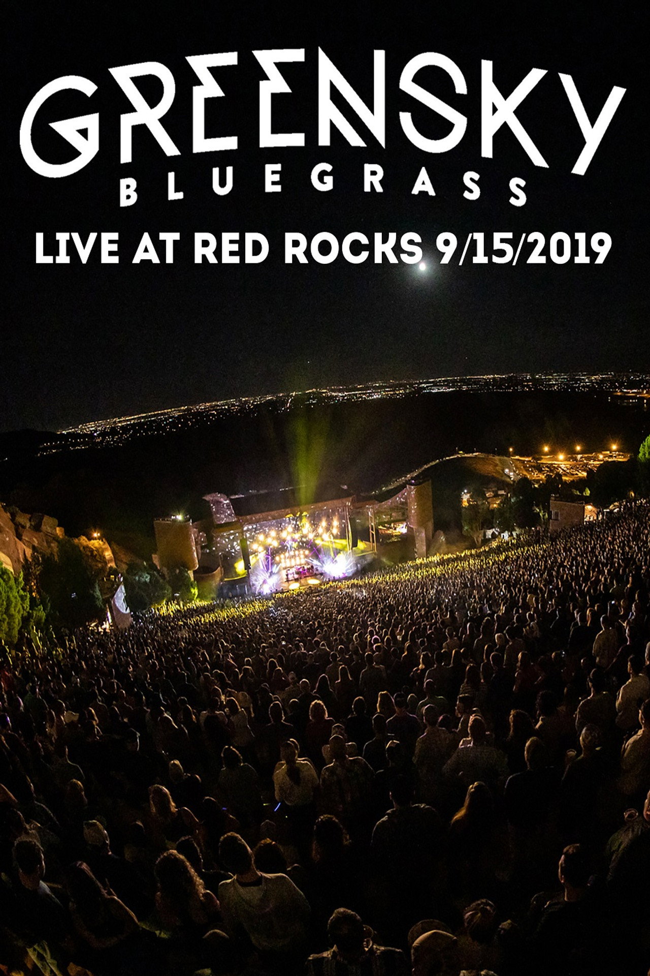 Greensky Bluegrass & Billy Strings Live at Red Rocks filmaffisch
