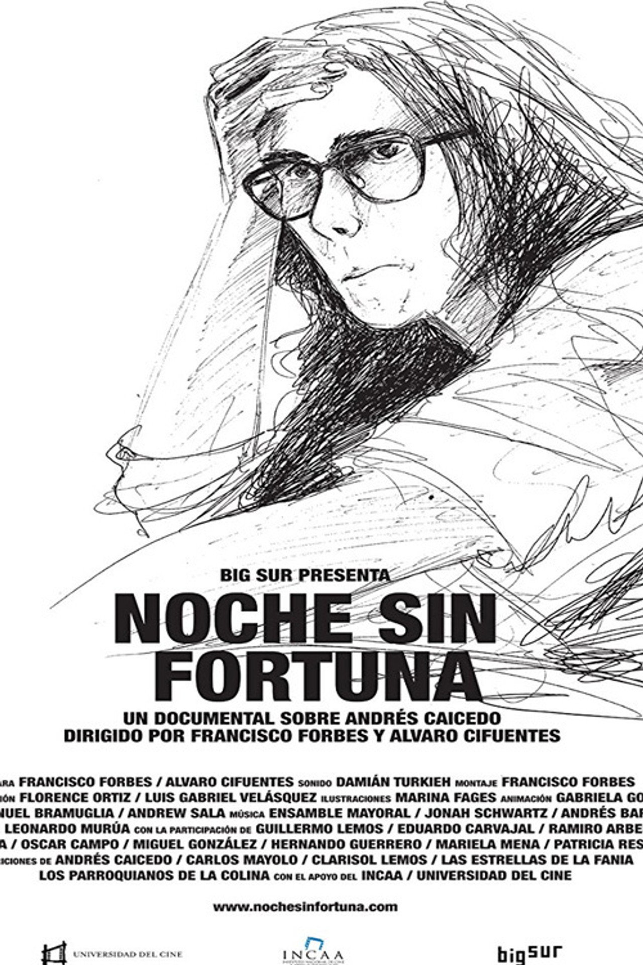 Noche sin fortuna filmaffisch
