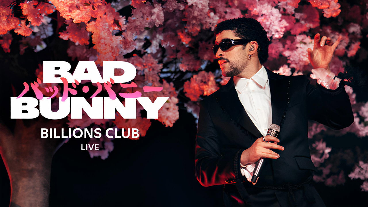Billions Club Live with Bad Bunny: A Concert Film backdrop