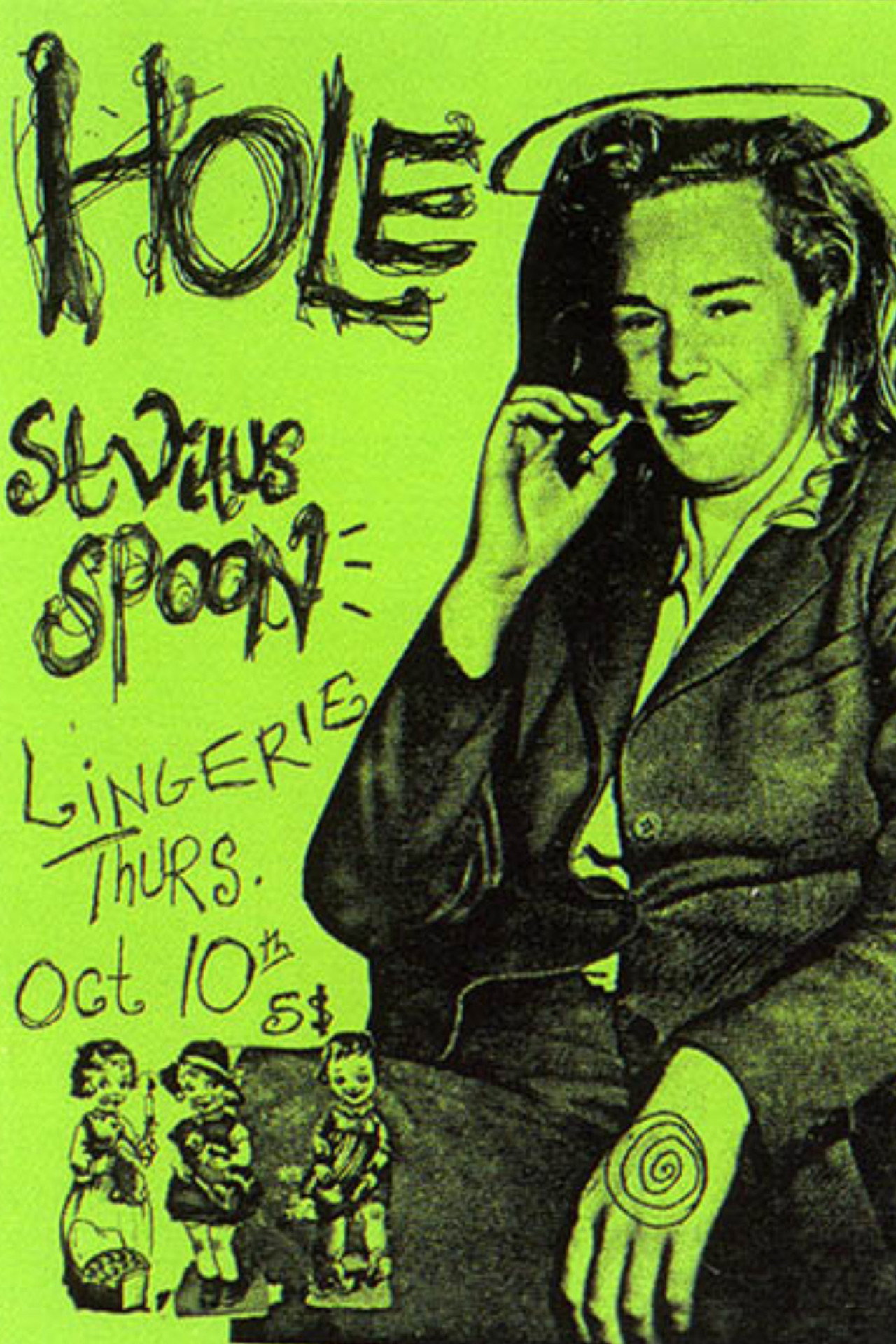 Hole: Live at Club Lingerie (Hollywood, 1990) filmaffisch