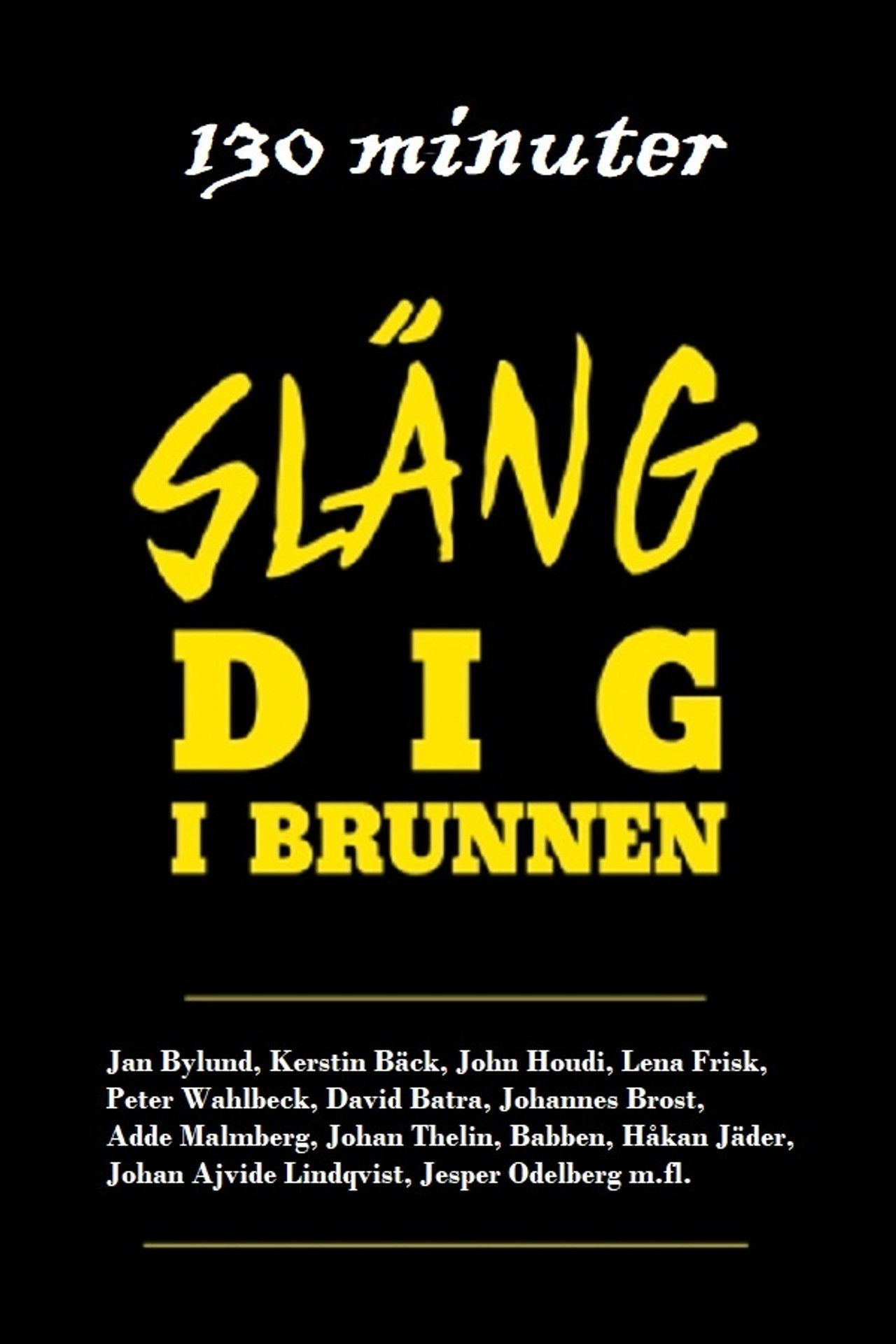 130 minuter - Släng dig i brunnen Backdrop