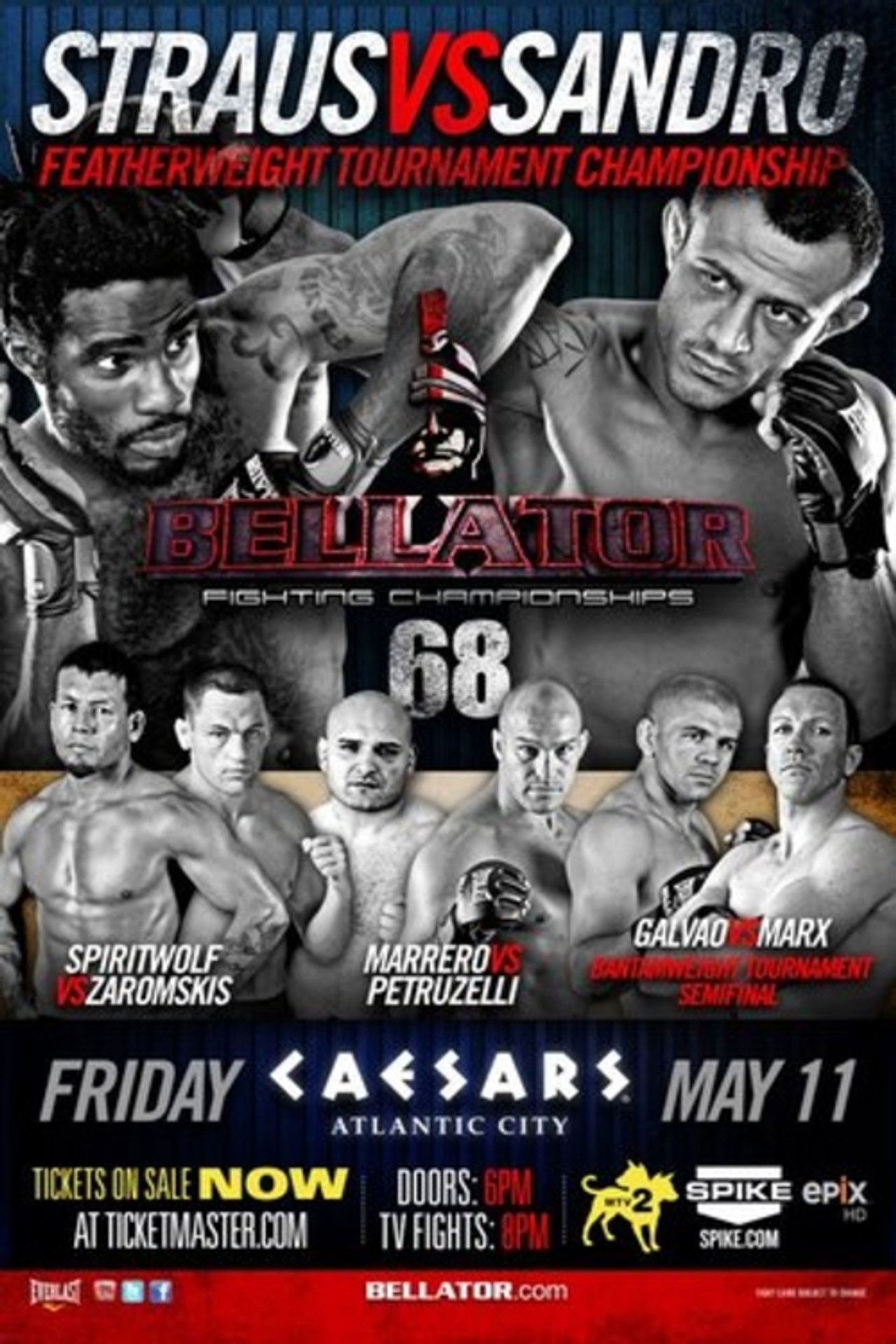 Bellator 68 Backdrop