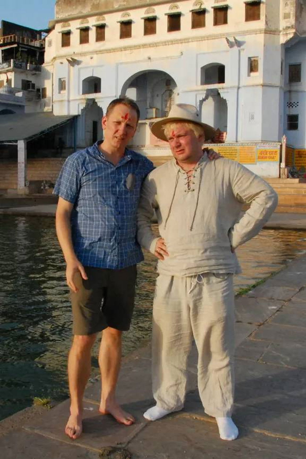 Guerrierët në Indi backdrop