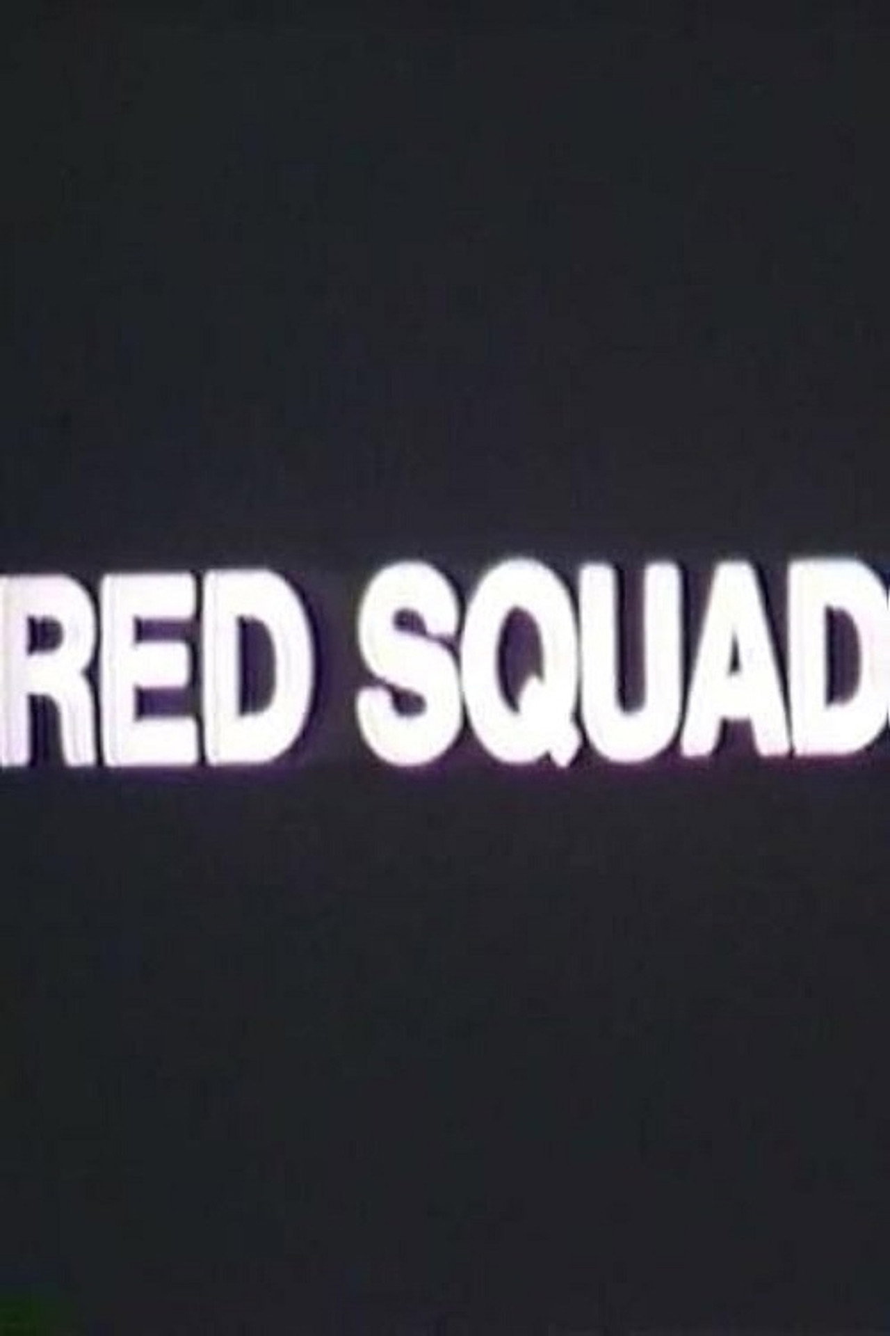 Red Squad filmaffisch