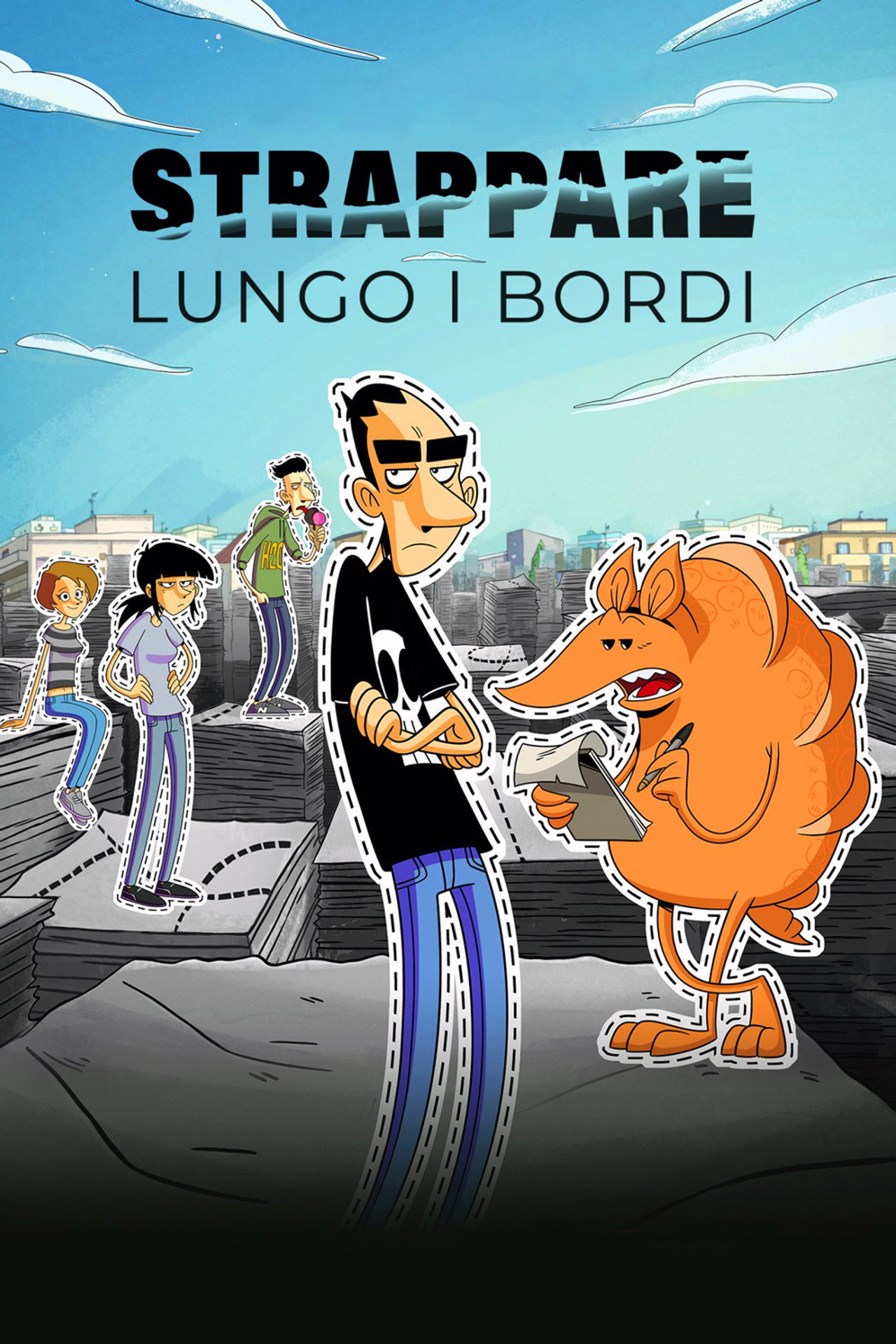 Strappare lungo i bordi affisch