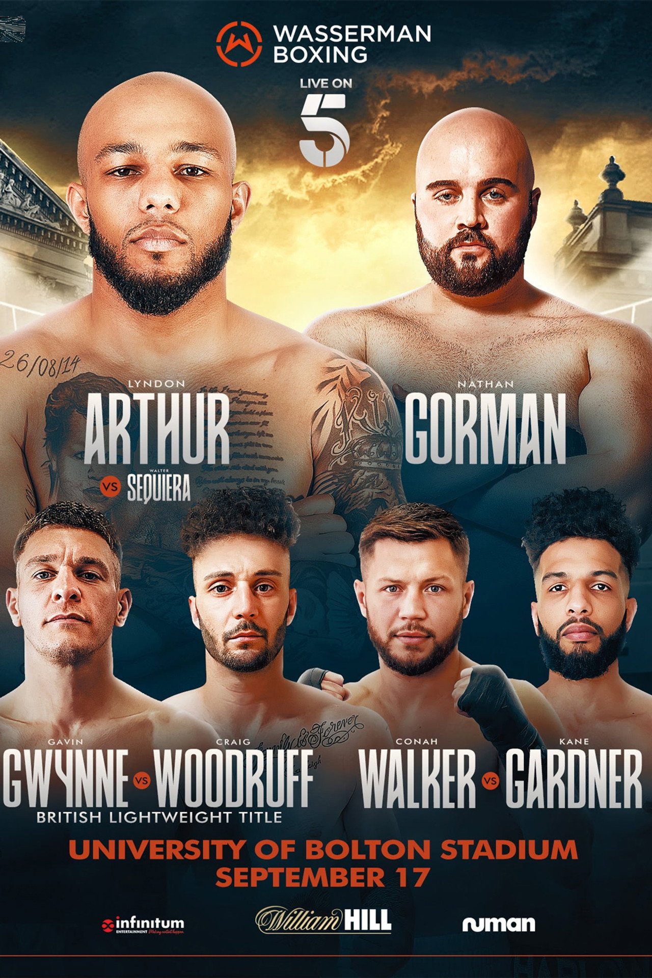 Lyndon Arthur vs. Walter Gabriel Sequeira filmaffisch
