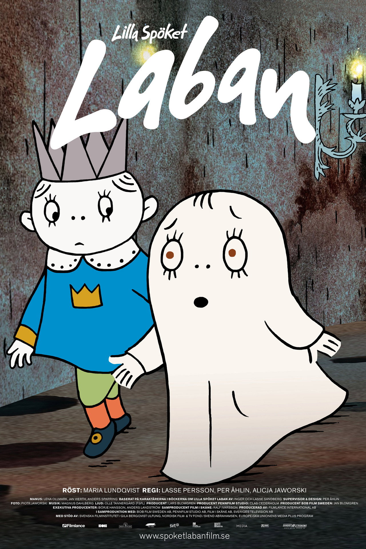 Lilla Spöket Laban filmaffisch
