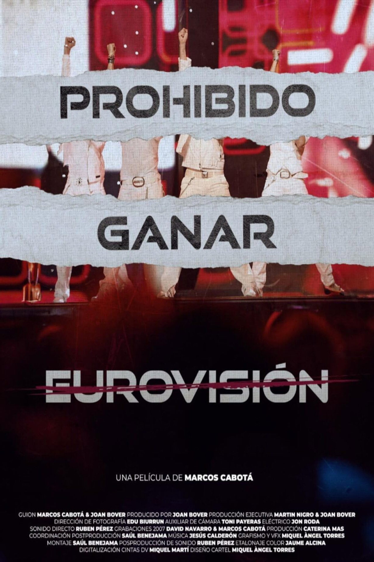 Prohibido ganar Eurovisión filmaffisch