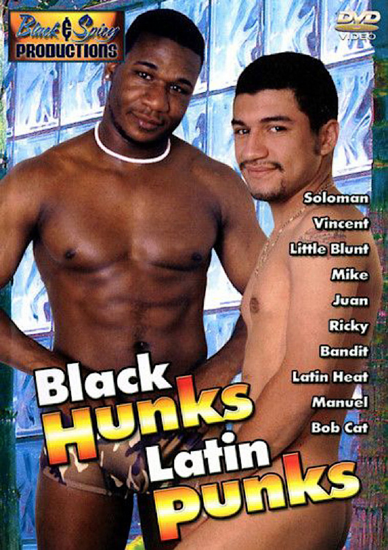 Black Hunks Latin Punks filmaffisch
