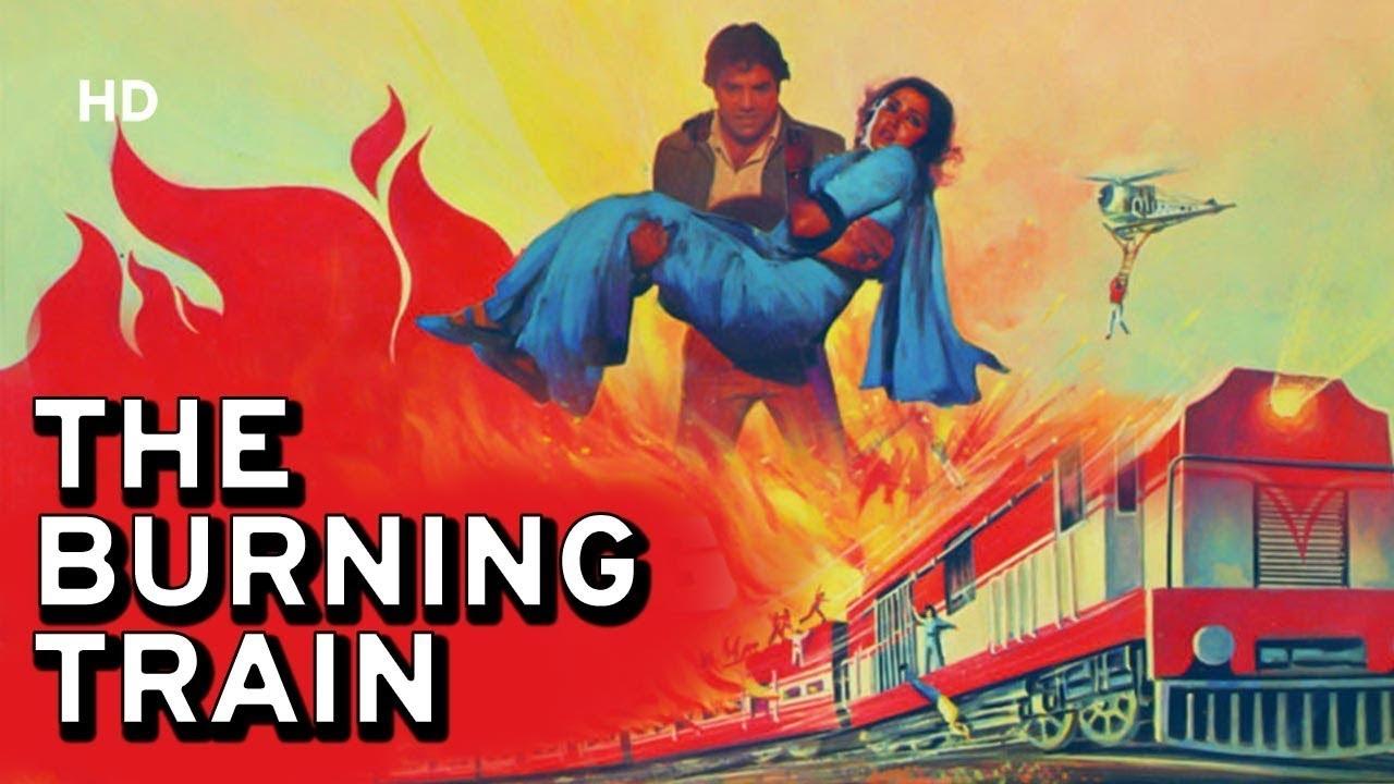 The Burning Train background