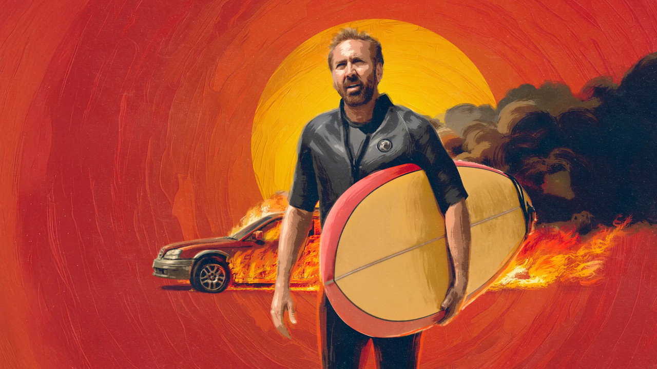The Surfer (2024) Hindi Dubbed LPG backdrop