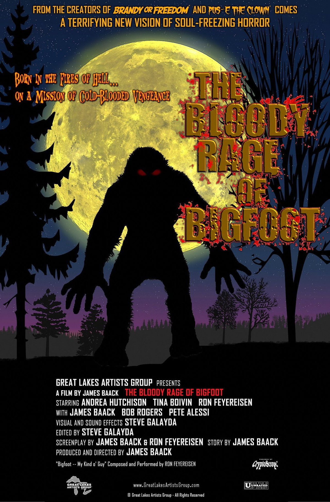 Bloody Rage of Bigfoot filmaffisch