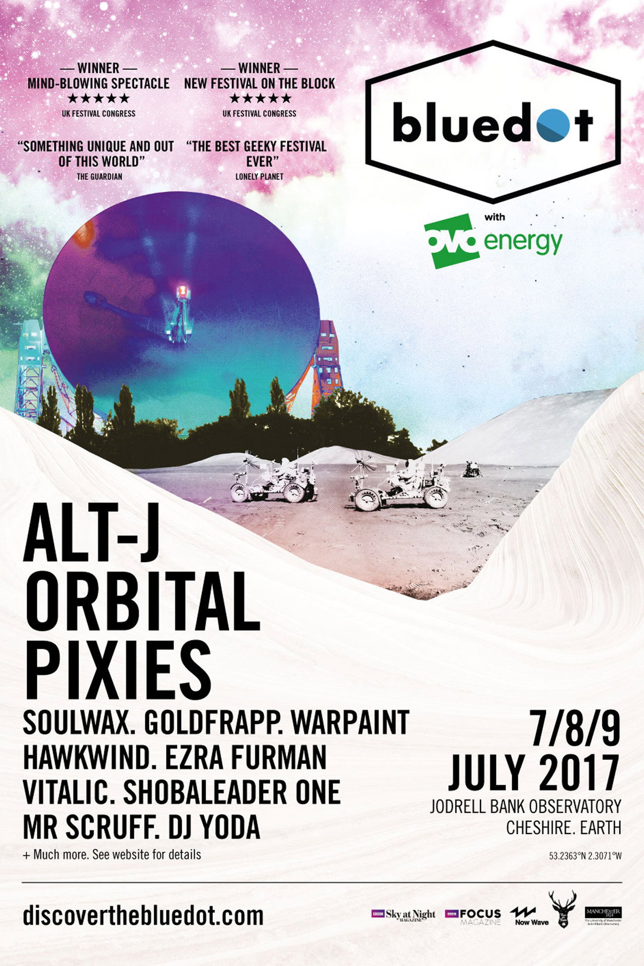 Alt-J - Live at bluedot filmaffisch