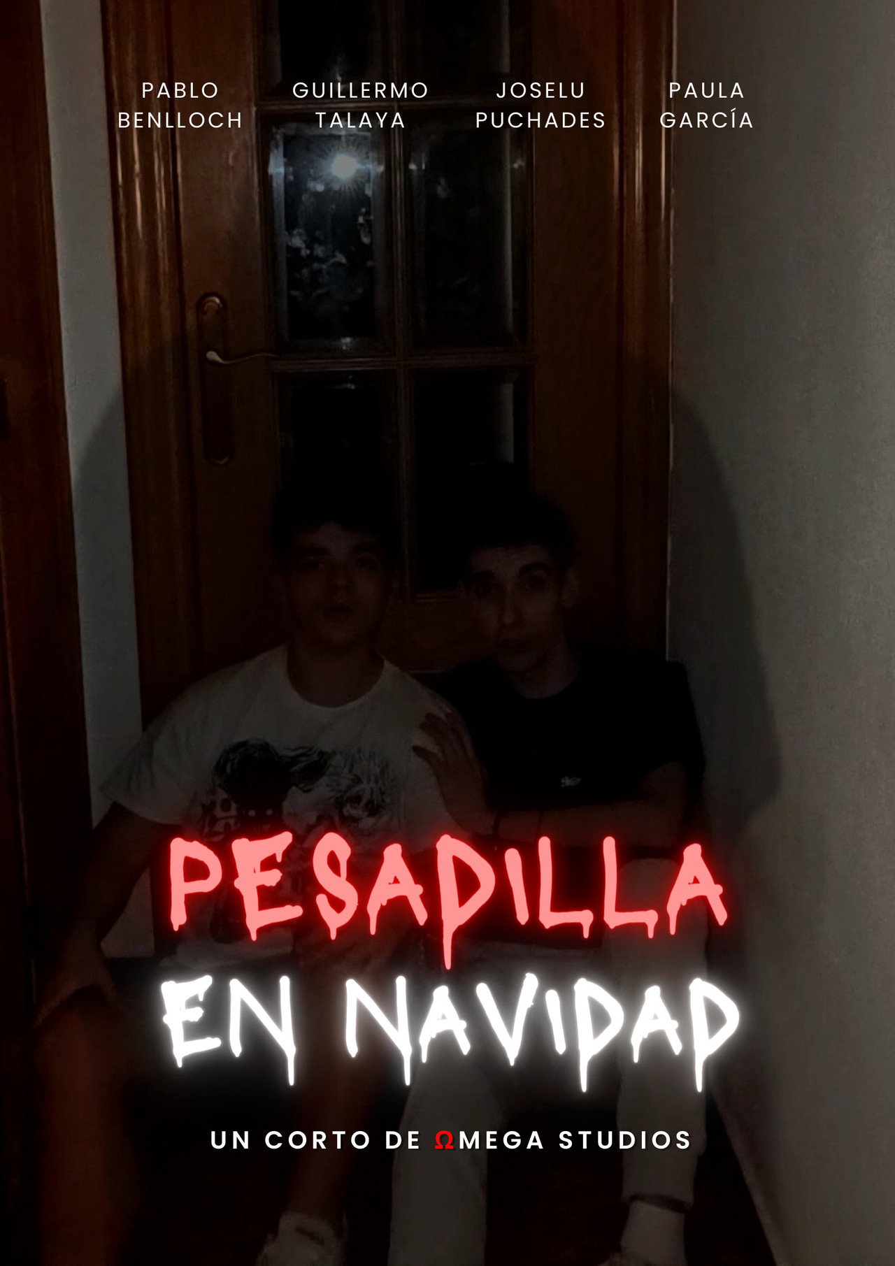 Pesadilla en Navidad Backdrop