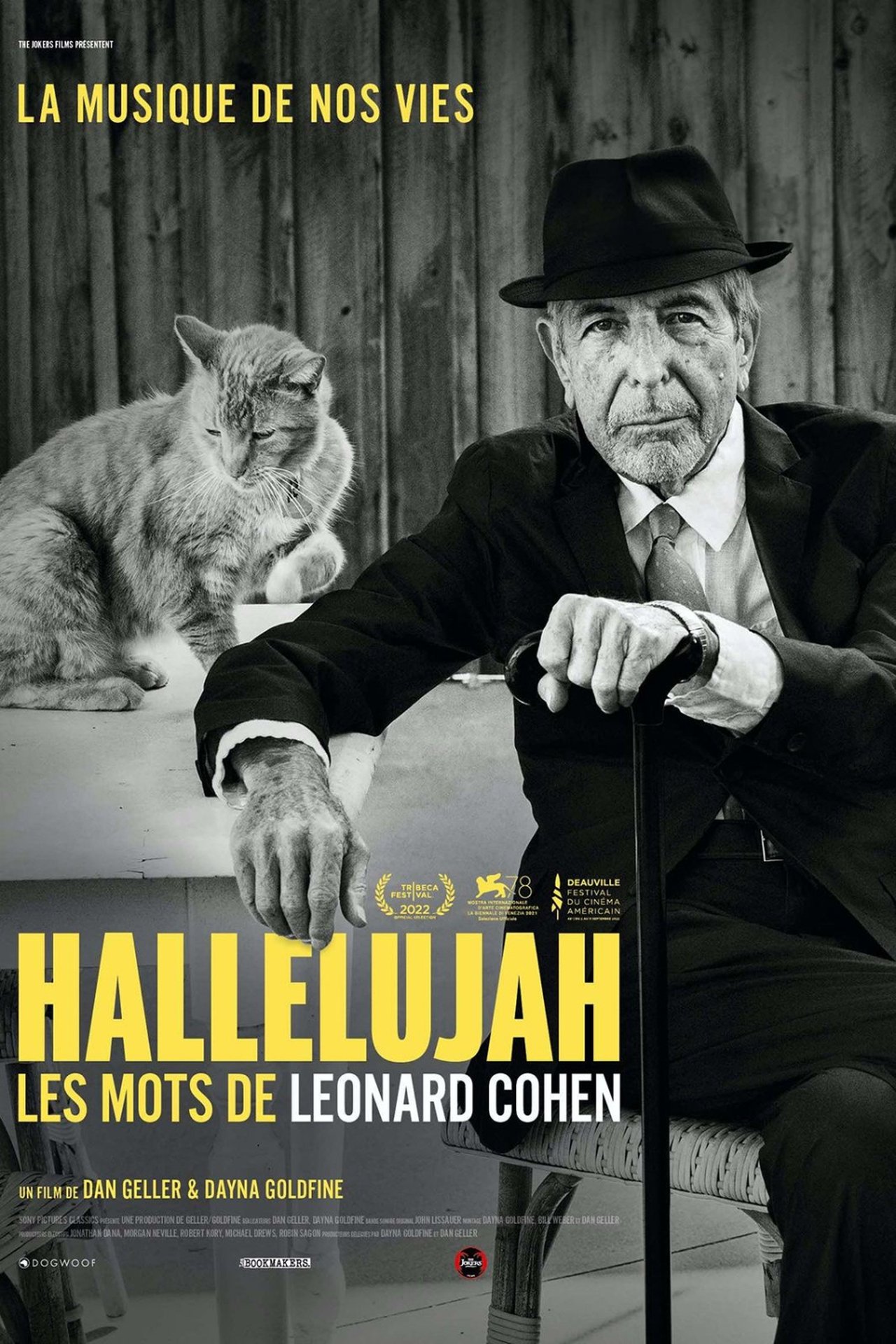 Hallelujah, les mots de Leonard Cohen poster