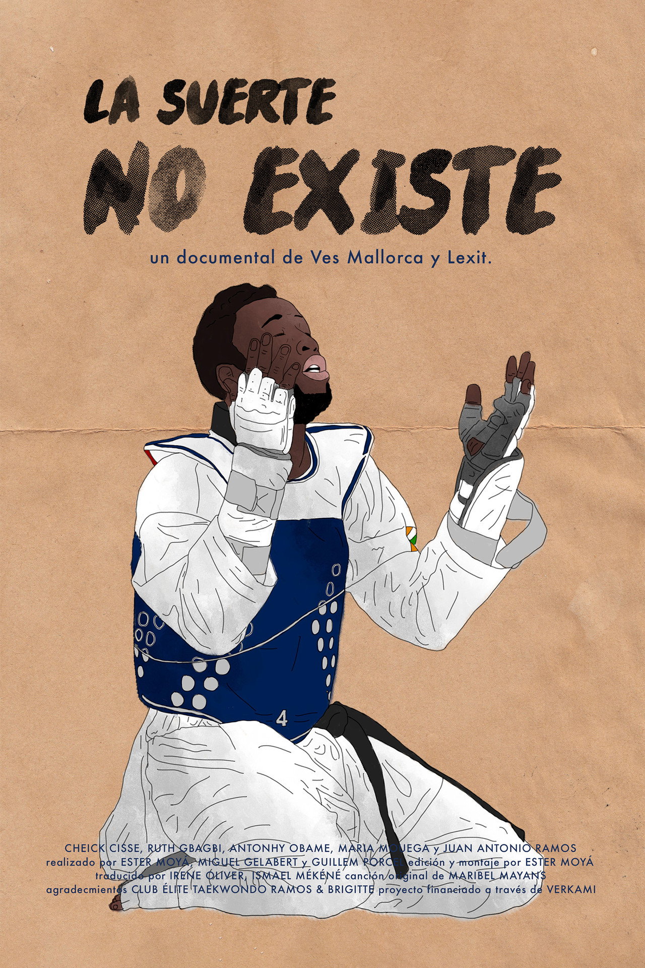 La suerte no existe filmaffisch