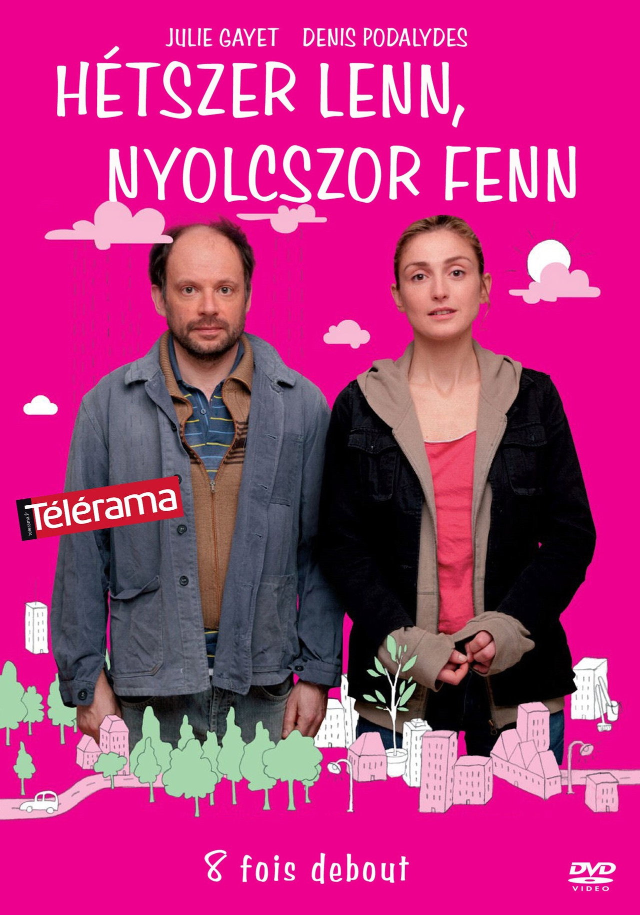 Hétszer lenn, nyolcszor fenn – plakát 2